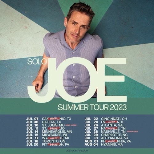 Shows Added for Solo Joe Summer Tour 2023 NKOTB The Blog